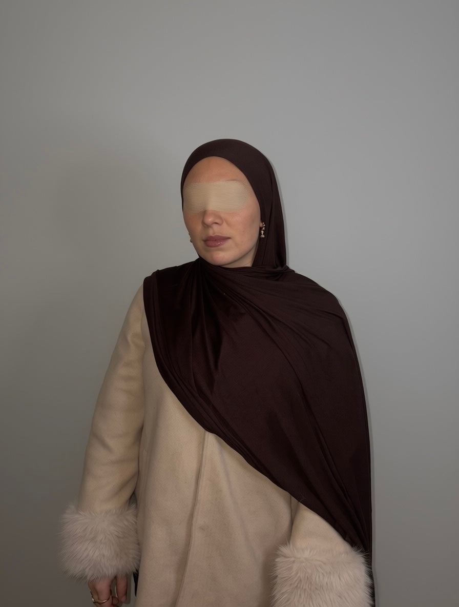 Date Palm Bamboo Jersey Hijab