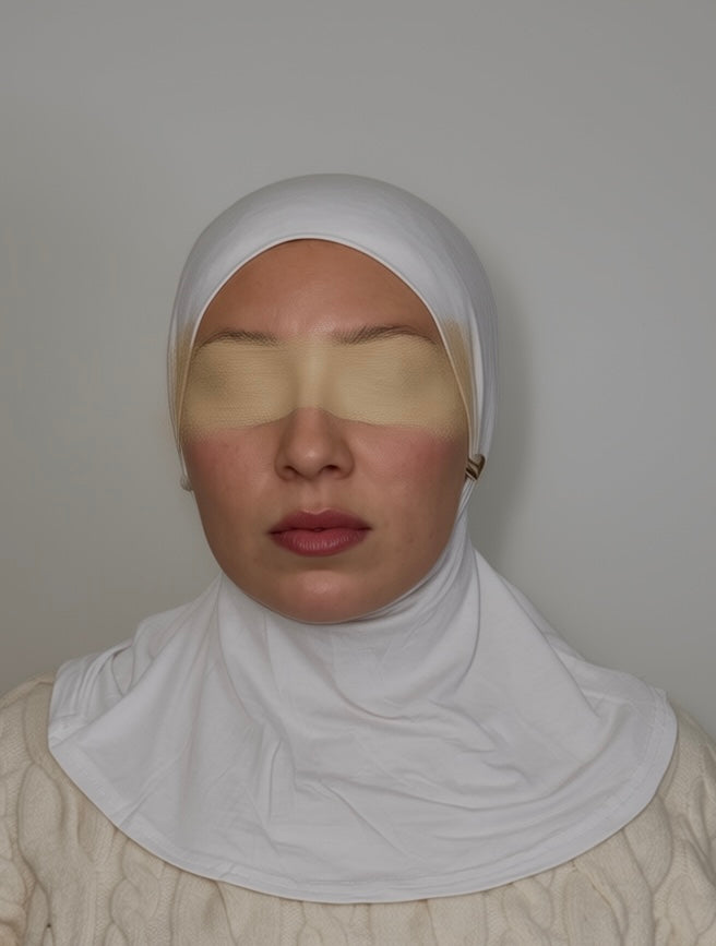 Bamboo Jersey Tie-Back Silhouette Cap