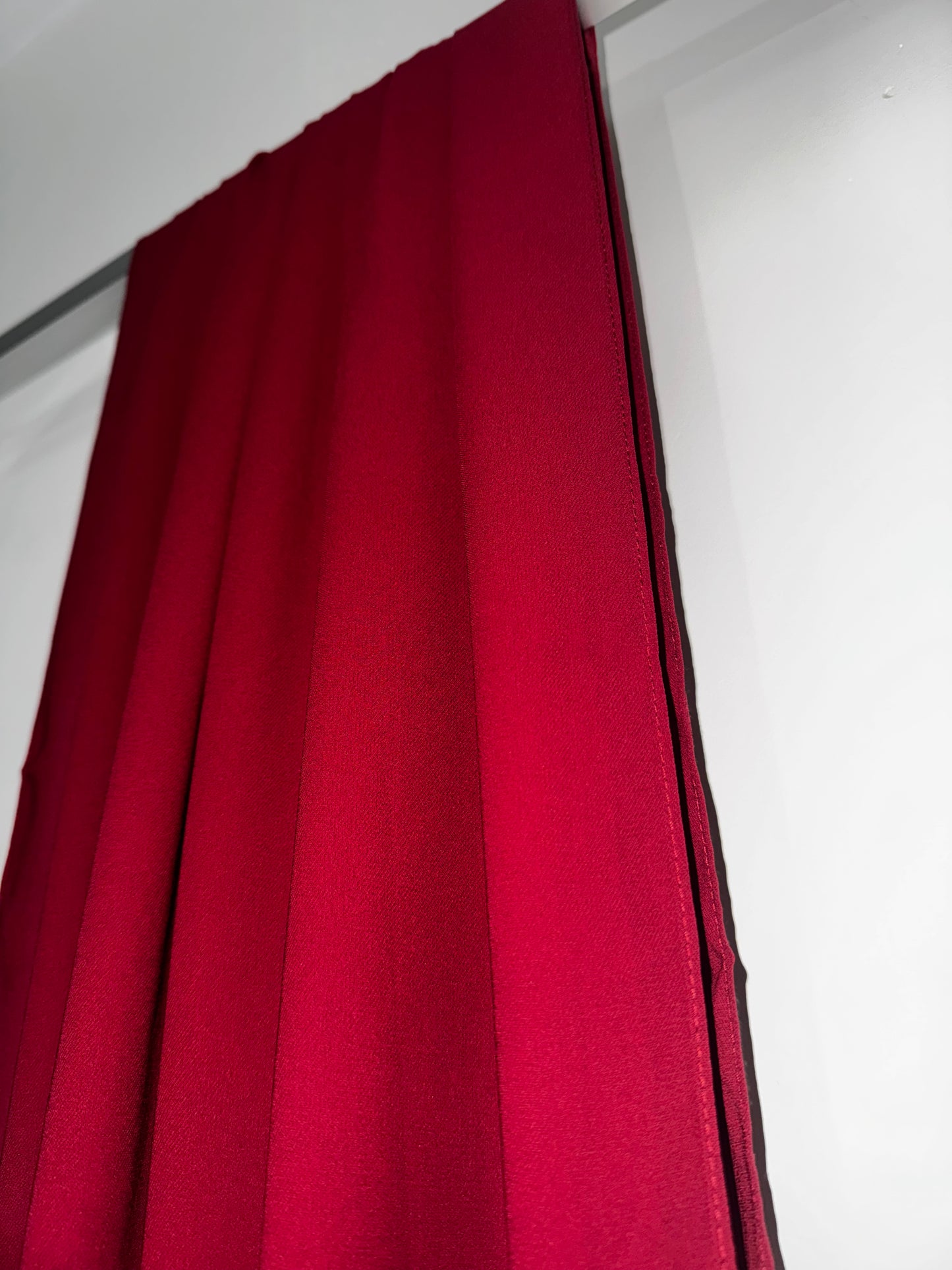 Garnet Red Chiffon Hijab