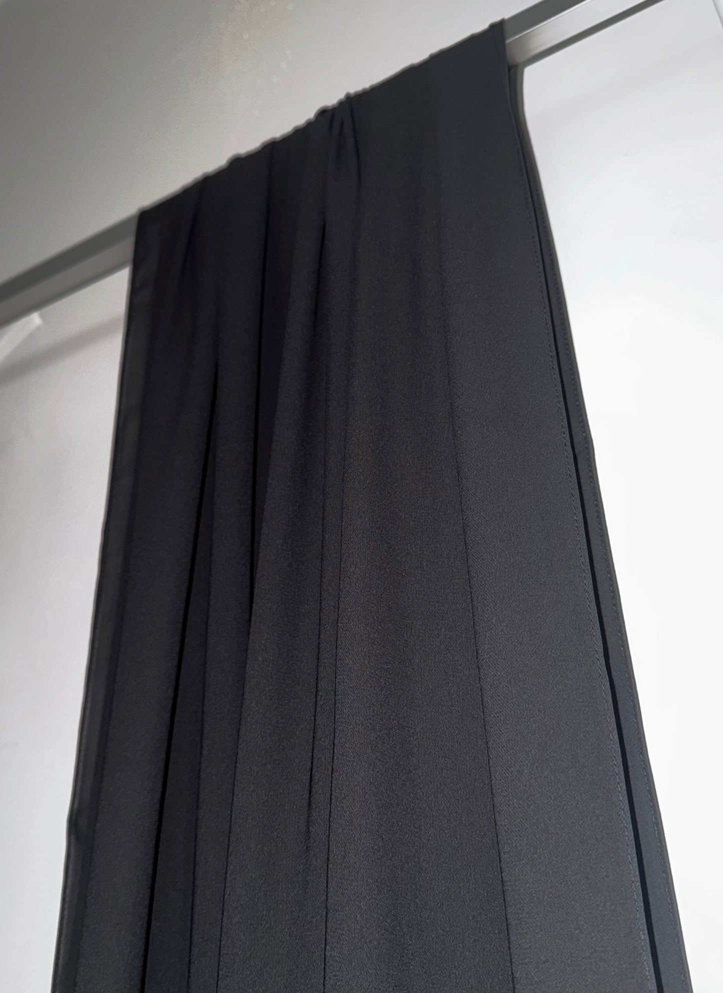 Noir Chiffon Hijab