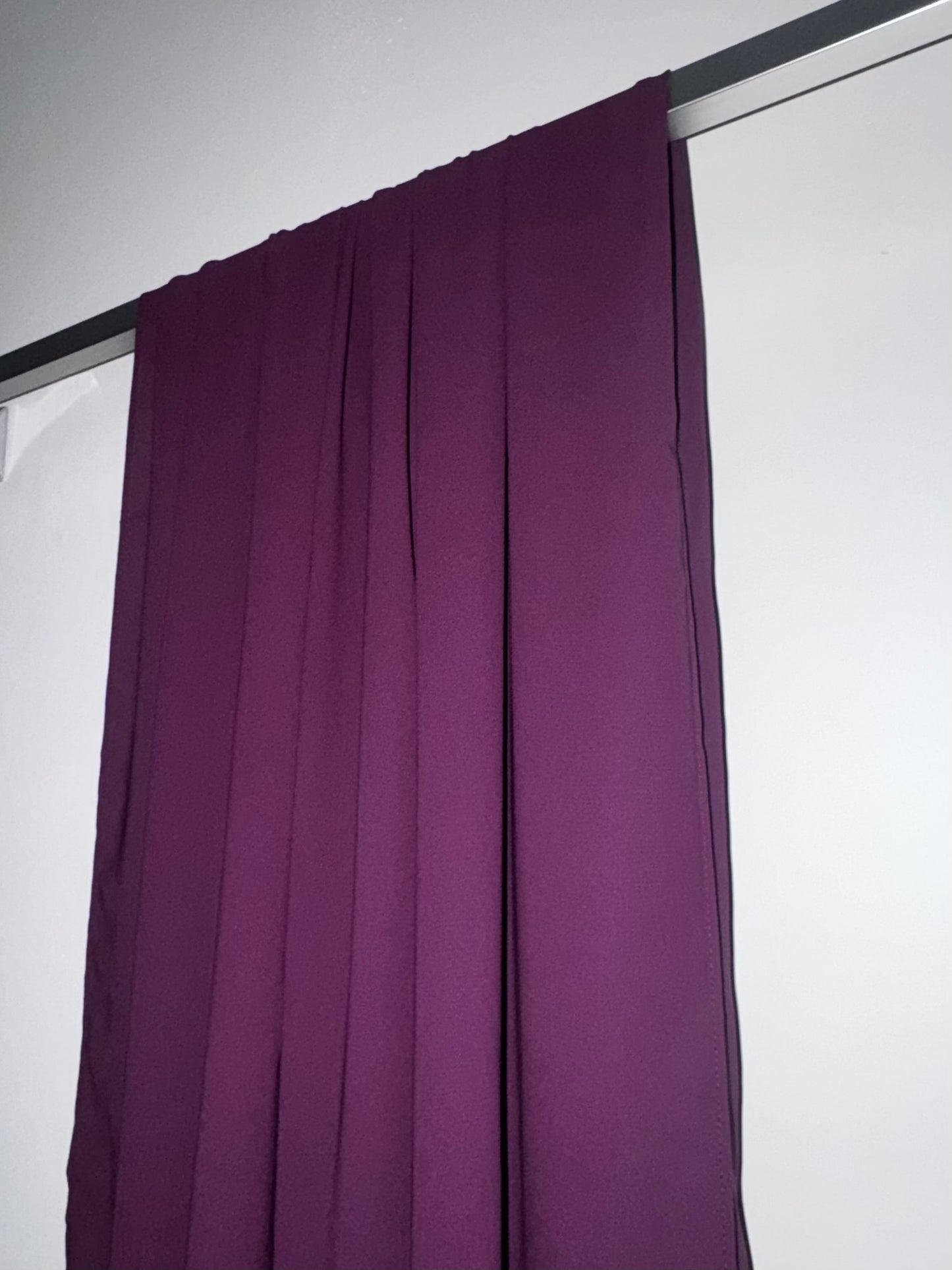 Aubergine Chiffon Hijab