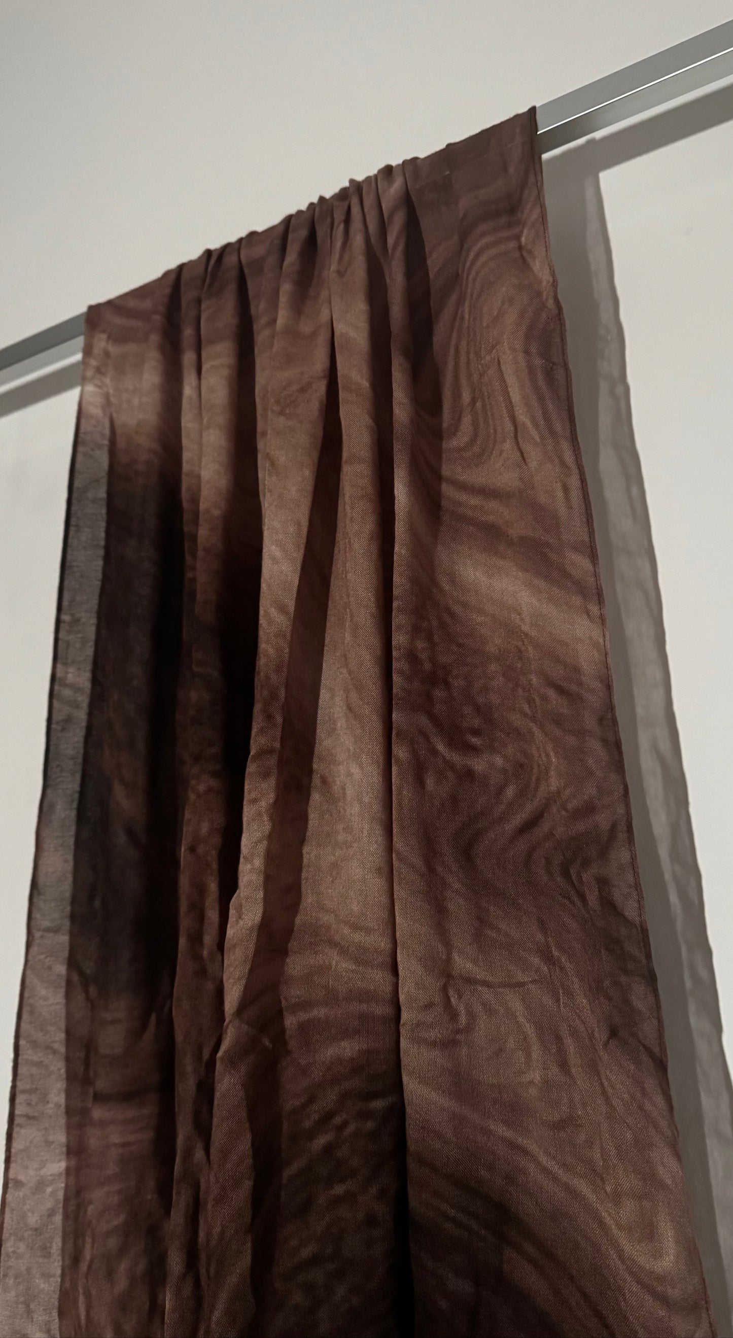 Mocha Latte Printed Modal Hijab