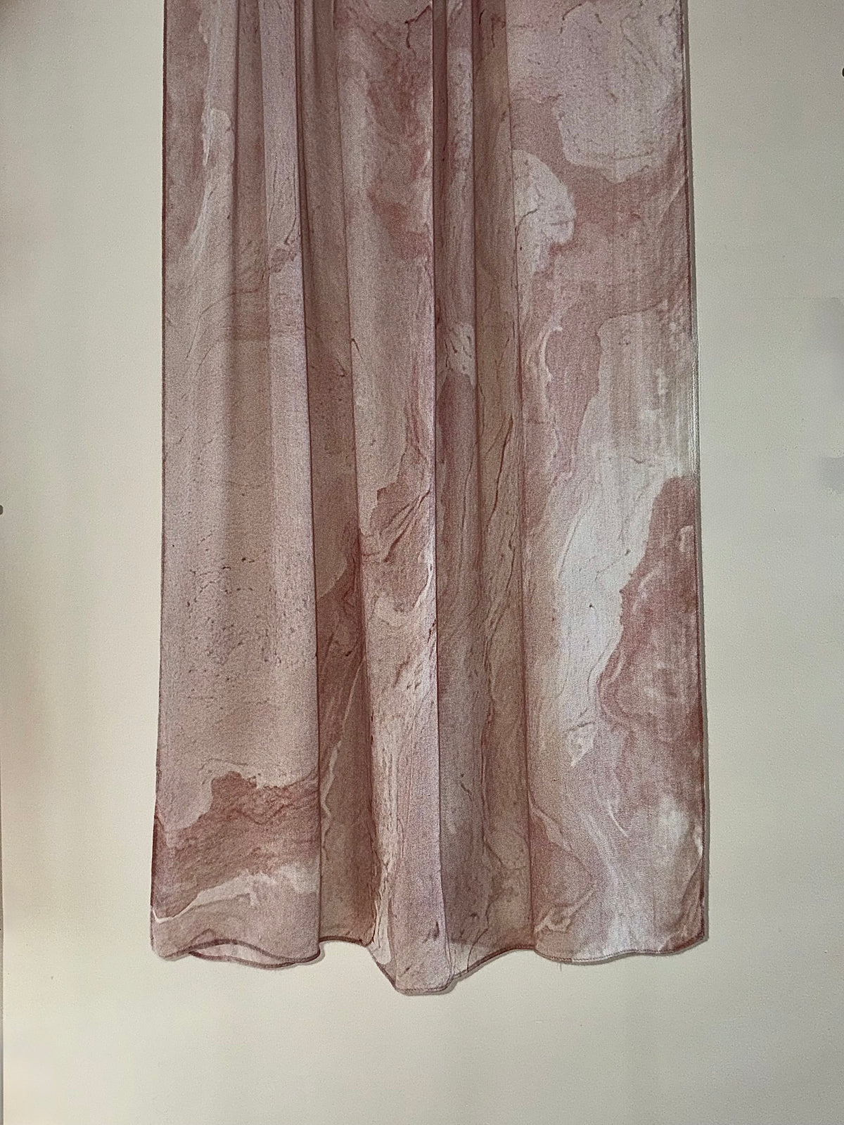 Blush Marble Printed Modal Hijab