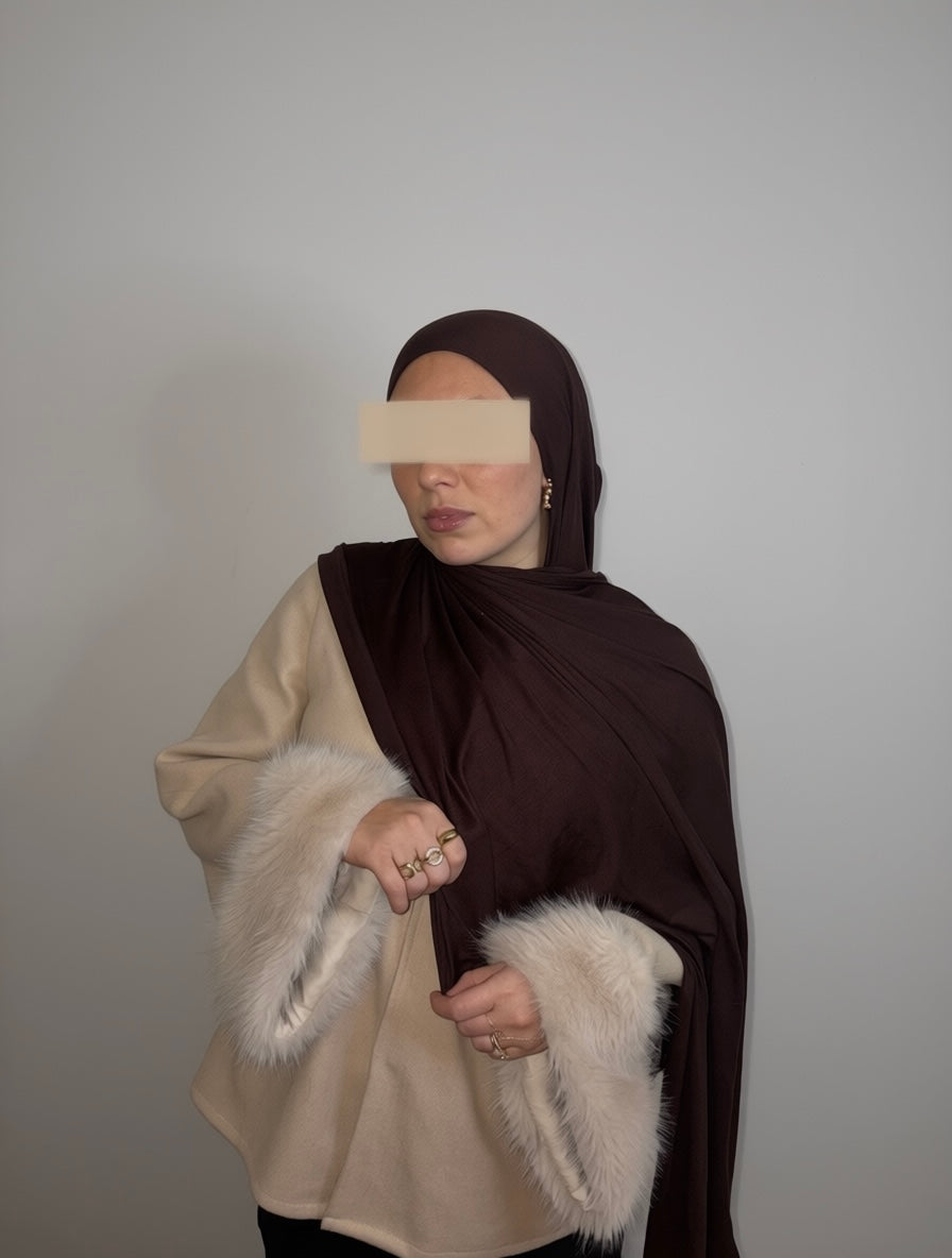 Date Palm Bamboo Jersey Hijab