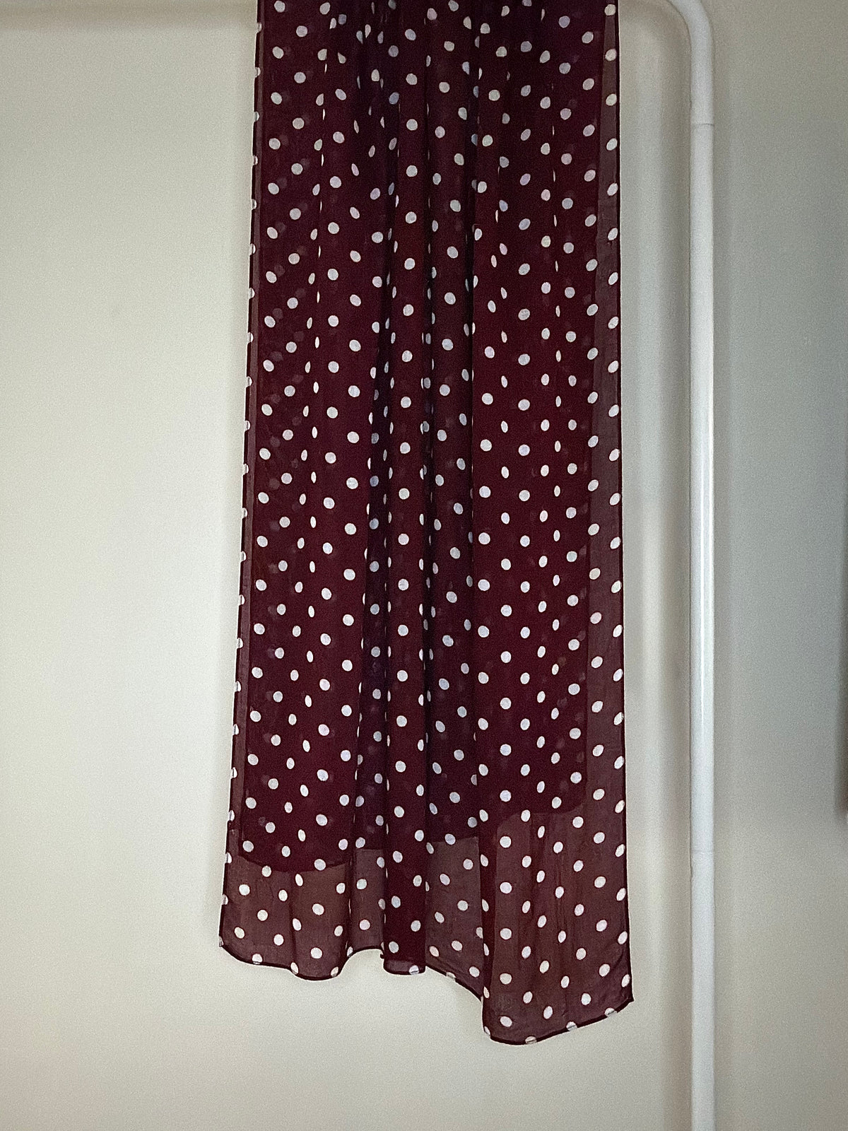 Polka Ruby Printed Modal Hijab