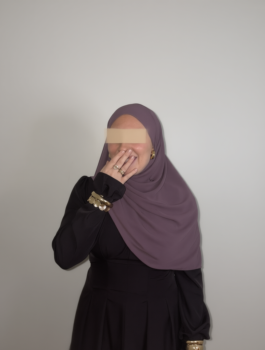 Fig Bloom Chiffon Hijab