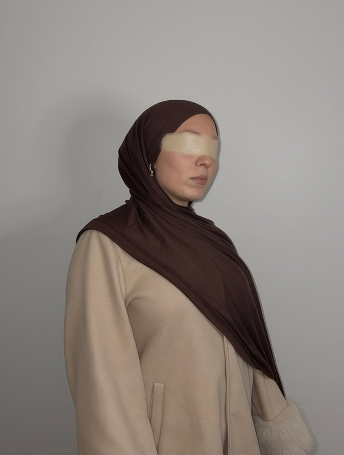 Date Palm Bamboo Jersey Hijab