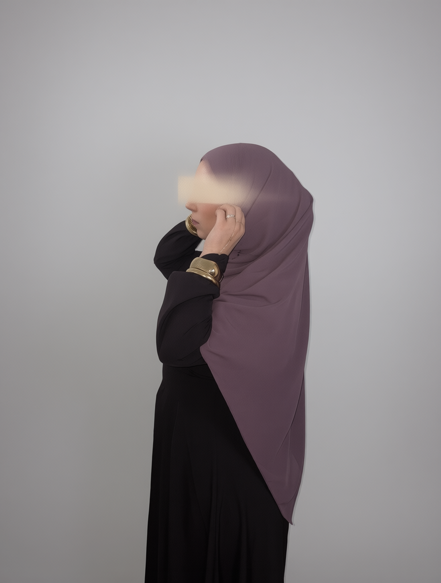 Fig Bloom Premium Chiffon Hijab