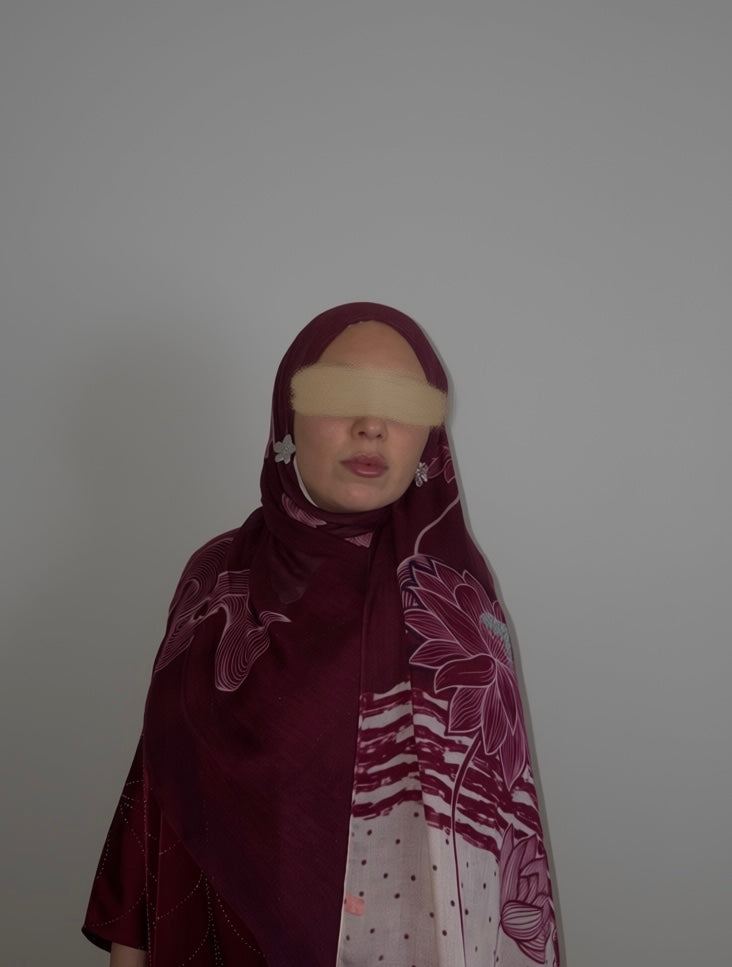 Laylat Al-Ward Printed Modal Hijab