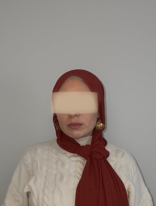 Caravan Sunset Premium Chiffon Hijab