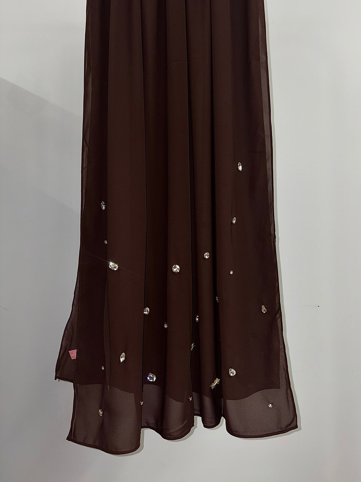 Espresso Bijou Chiffon