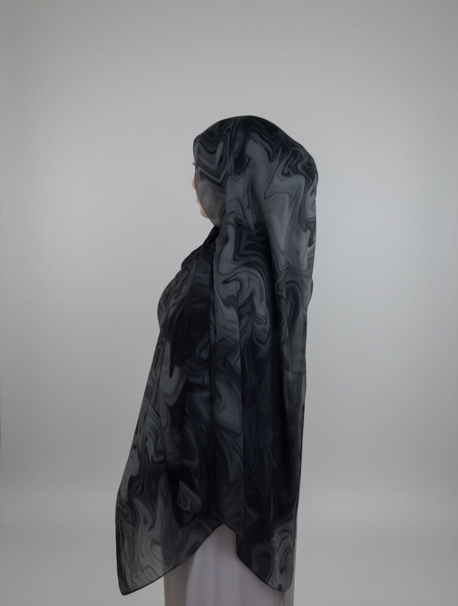 Layl Al-Noor Printed Modal Hijab