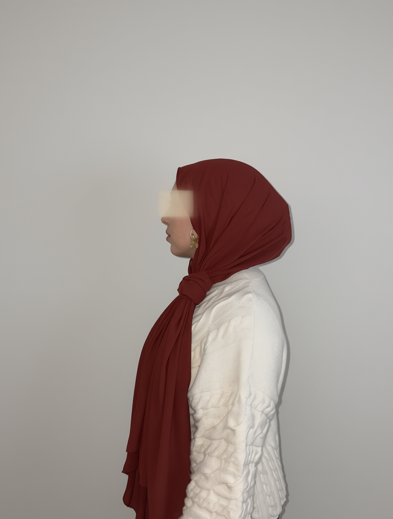 Caravan Sunset Premium Chiffon Hijab
