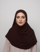 Espresso Brown Premium Chiffon Hijab