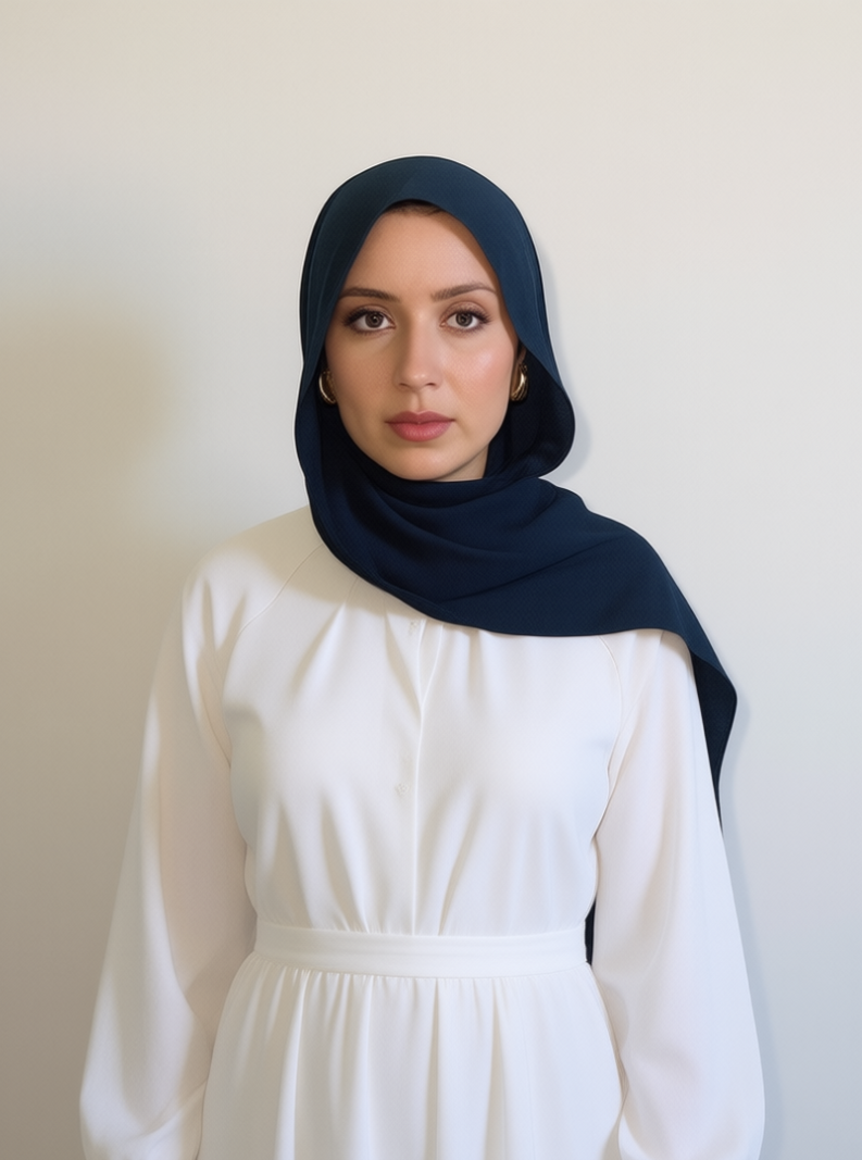 Midnight Green Premium Chiffon Hijab