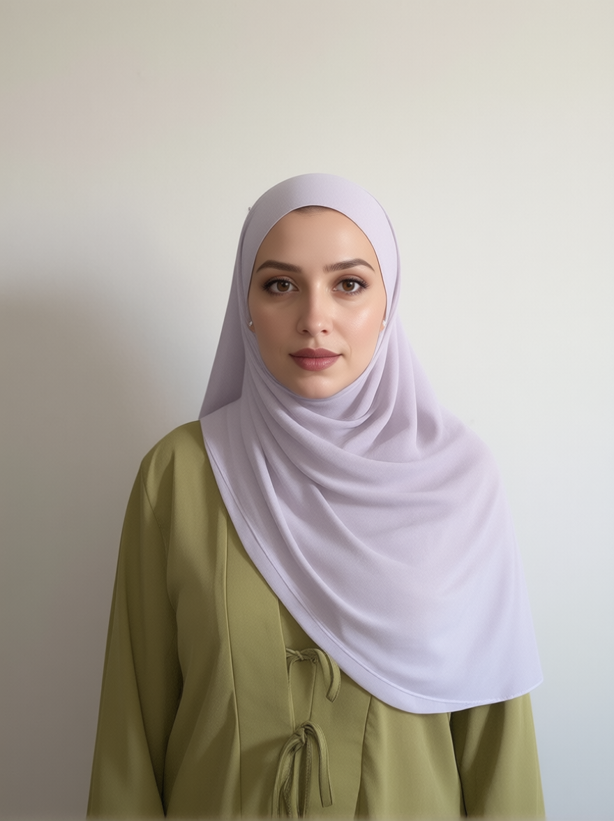 Lunar Dust Chiffon Hijab