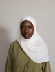 Off-White Premium Chiffon Hijab