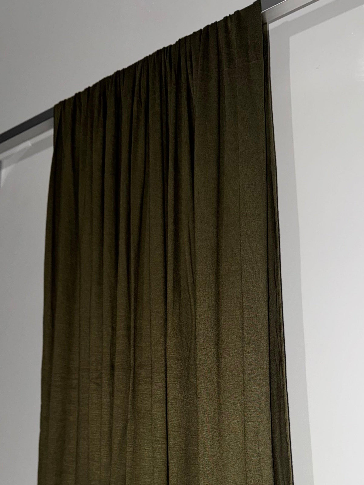 Cotton Jersey Olive Green Hijab