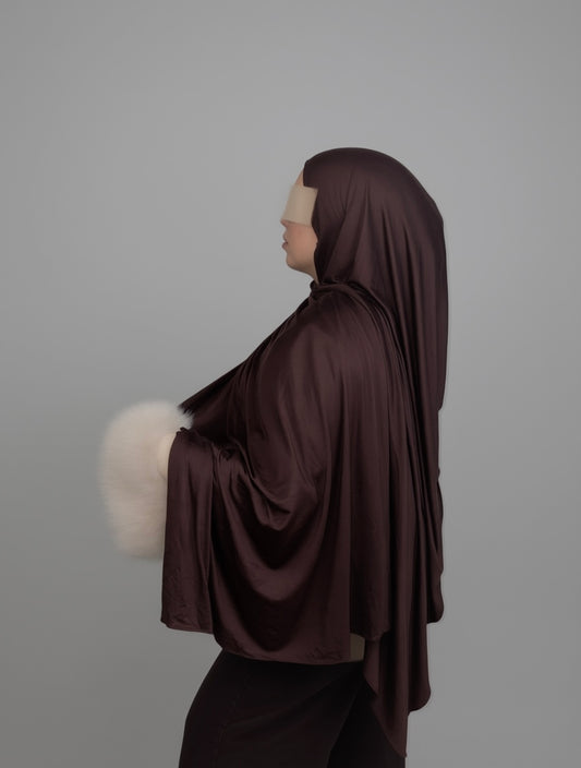 Date Palm Bamboo Jersey Hijab