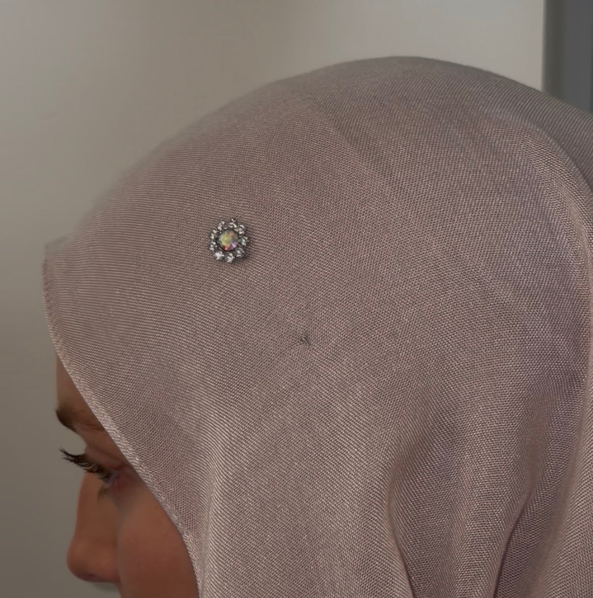 Sequin Flower hijab pins - Pack of 20