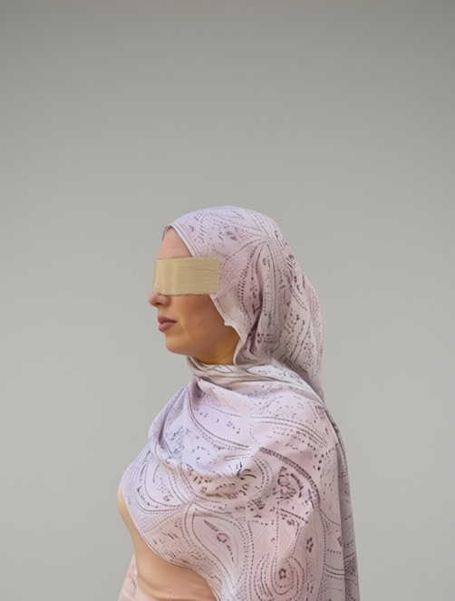Seashell Paisley Printed Modal Hijab