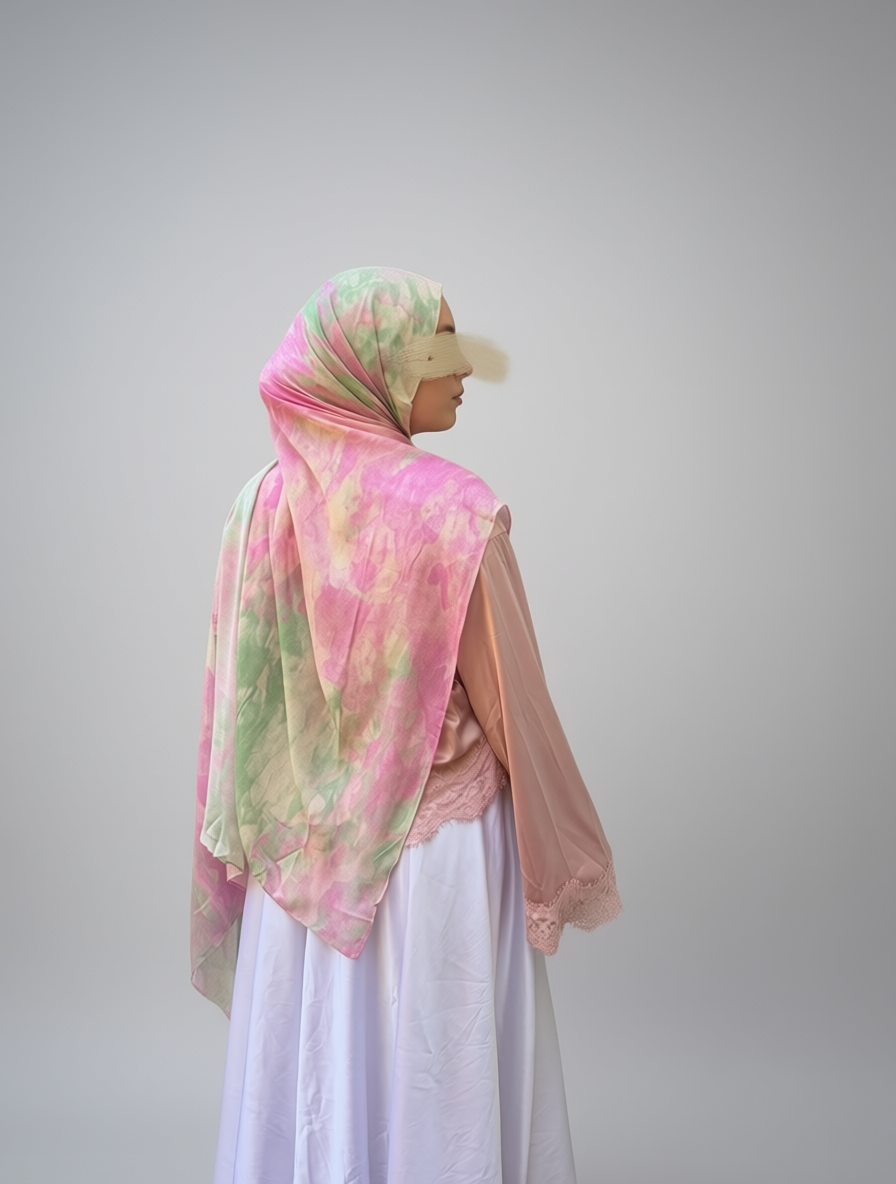Tropical Muse Printed Modal Hijab