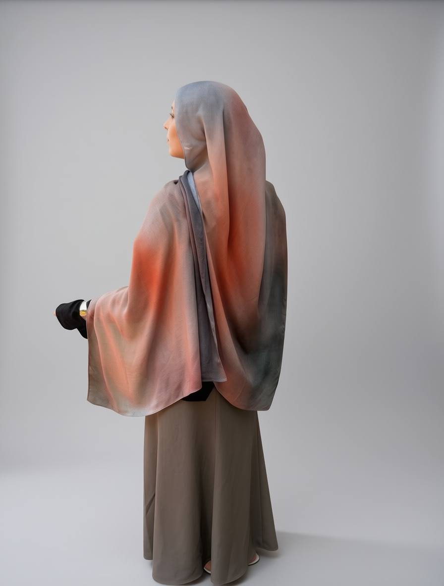 Shafaq Printed Modal Hijab