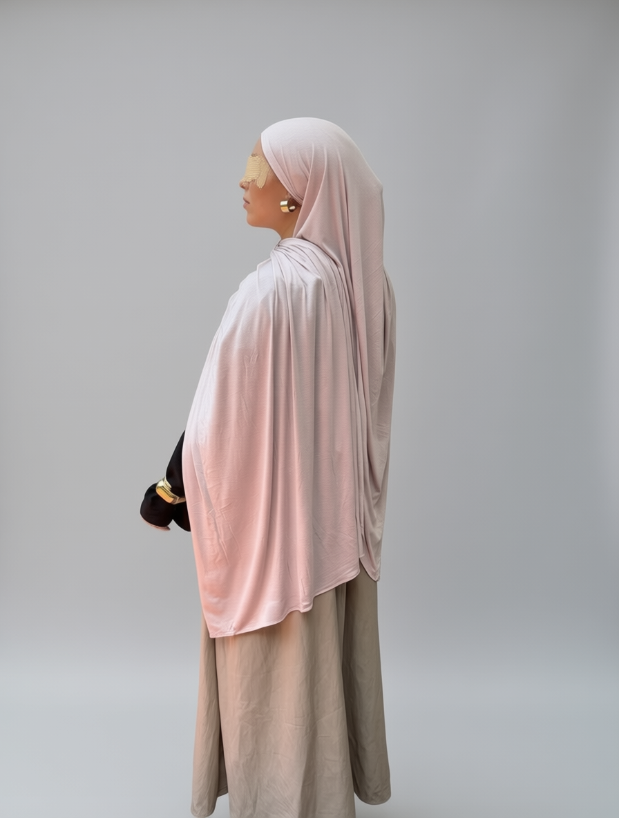 Vanilla Cream Premium Jersey Hijab
