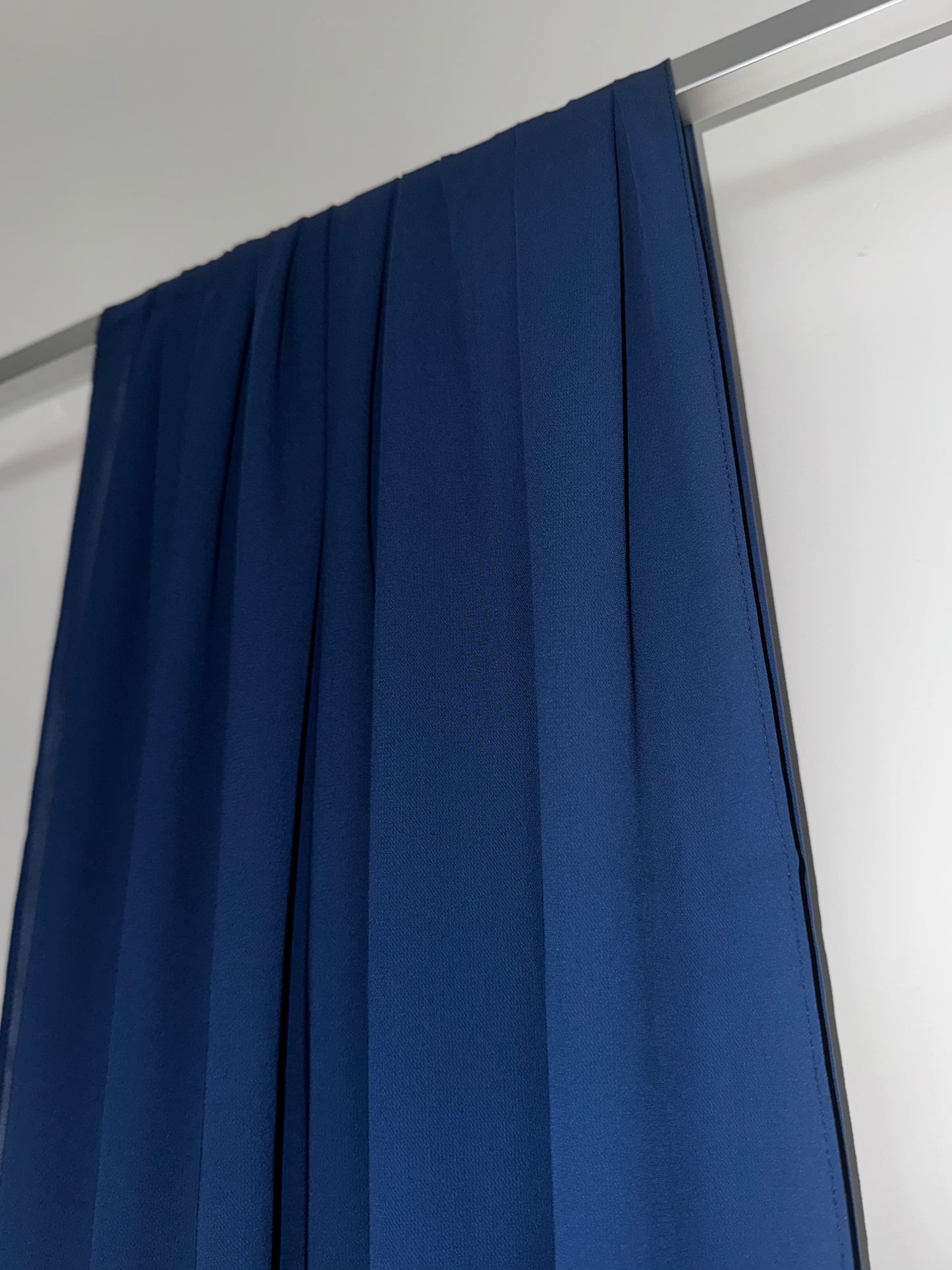 Midnight Blue Chiffon Hijab