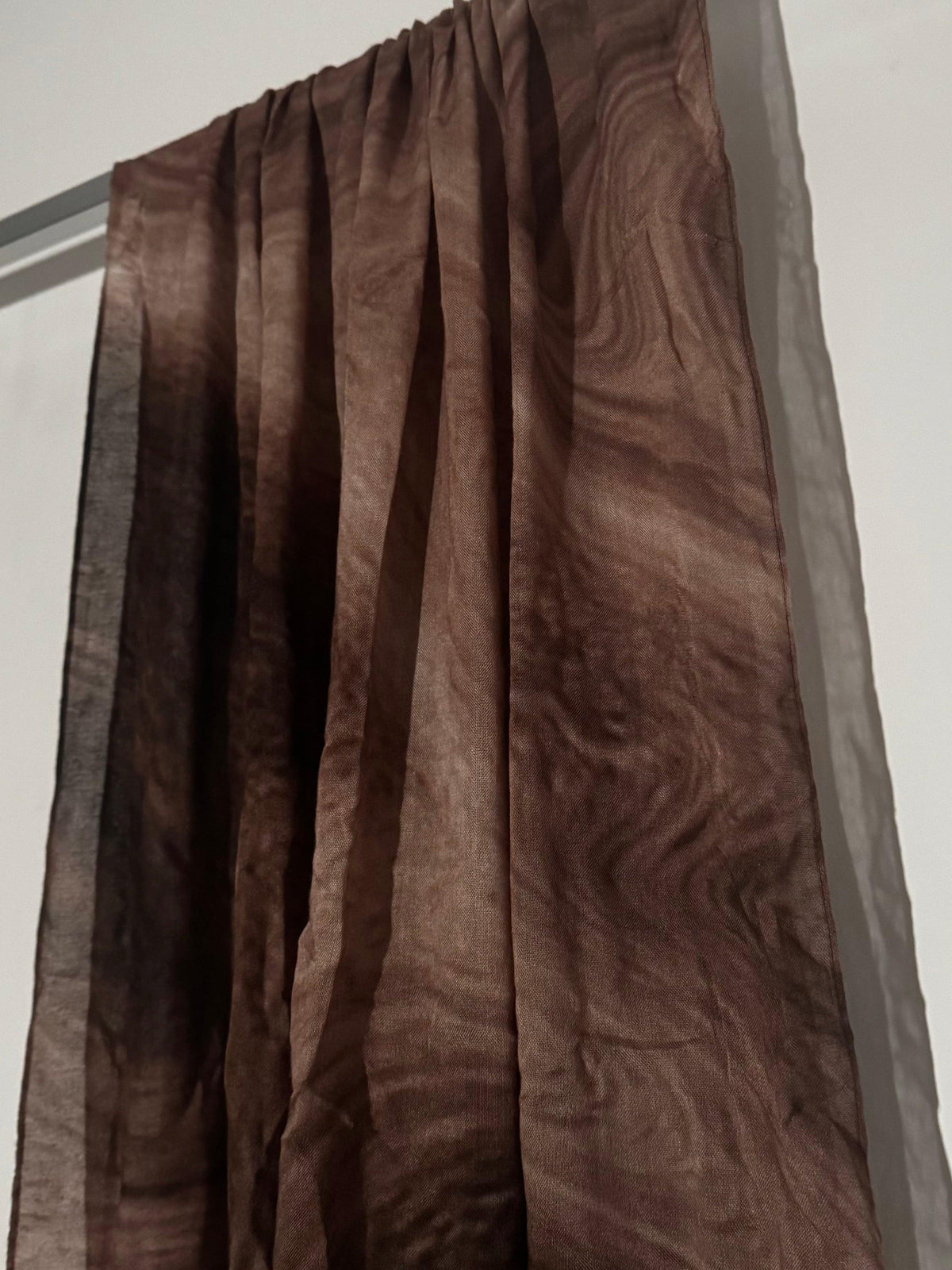Mocha Latte Printed Modal Hijab