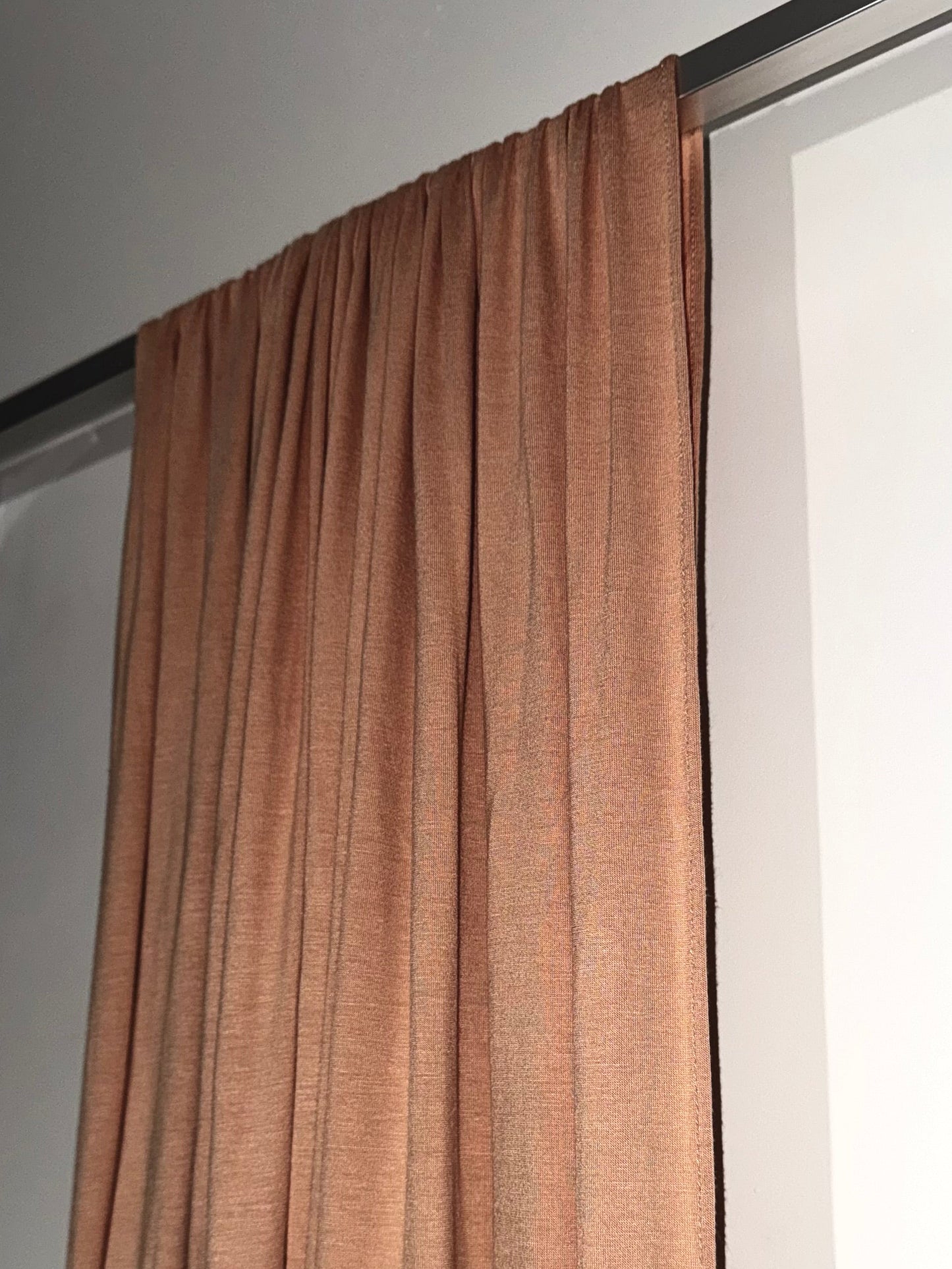 Peach Bamboo Jersey Hijab