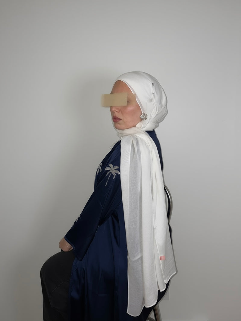 Modal Hijab Flowy Summer Set with cotton undercap