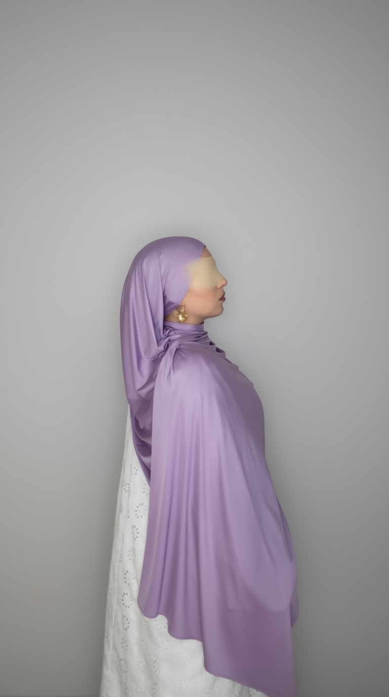 Soft Orchid Liquid Jersey Hijab