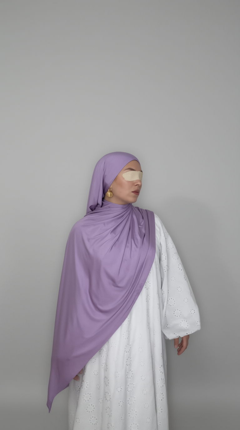 Soft Orchid Liquid Jersey Hijab