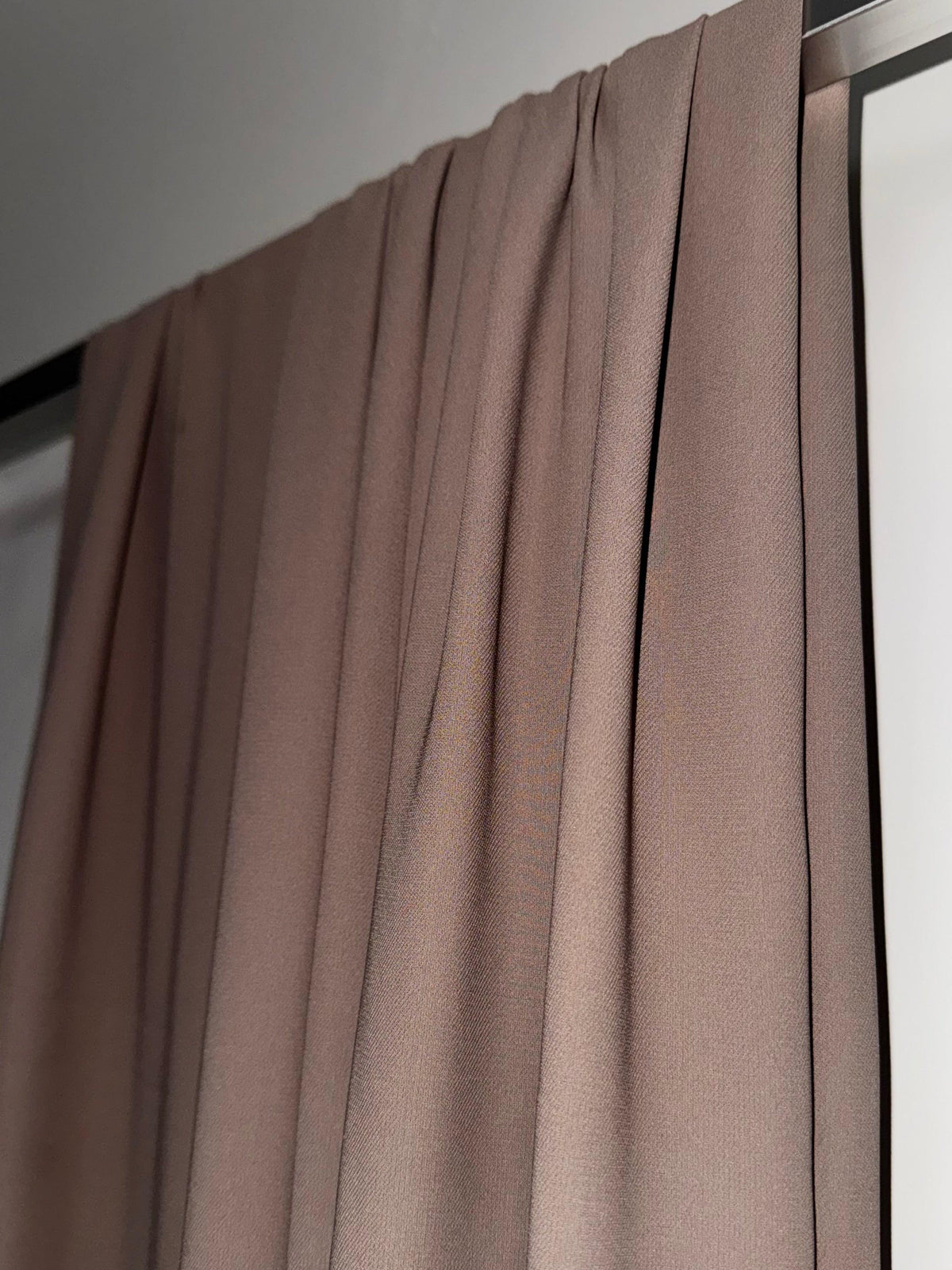 Taupe Elegant Chiffon Hijab