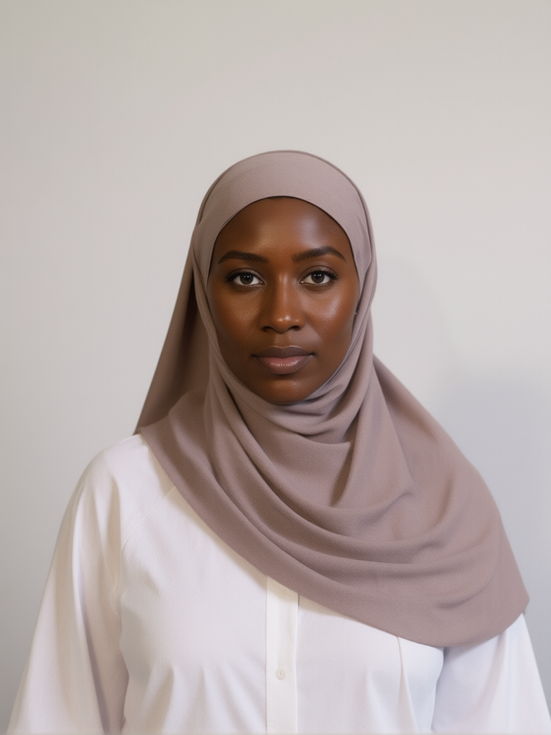Taupe Premium Quality Chiffon Hijab