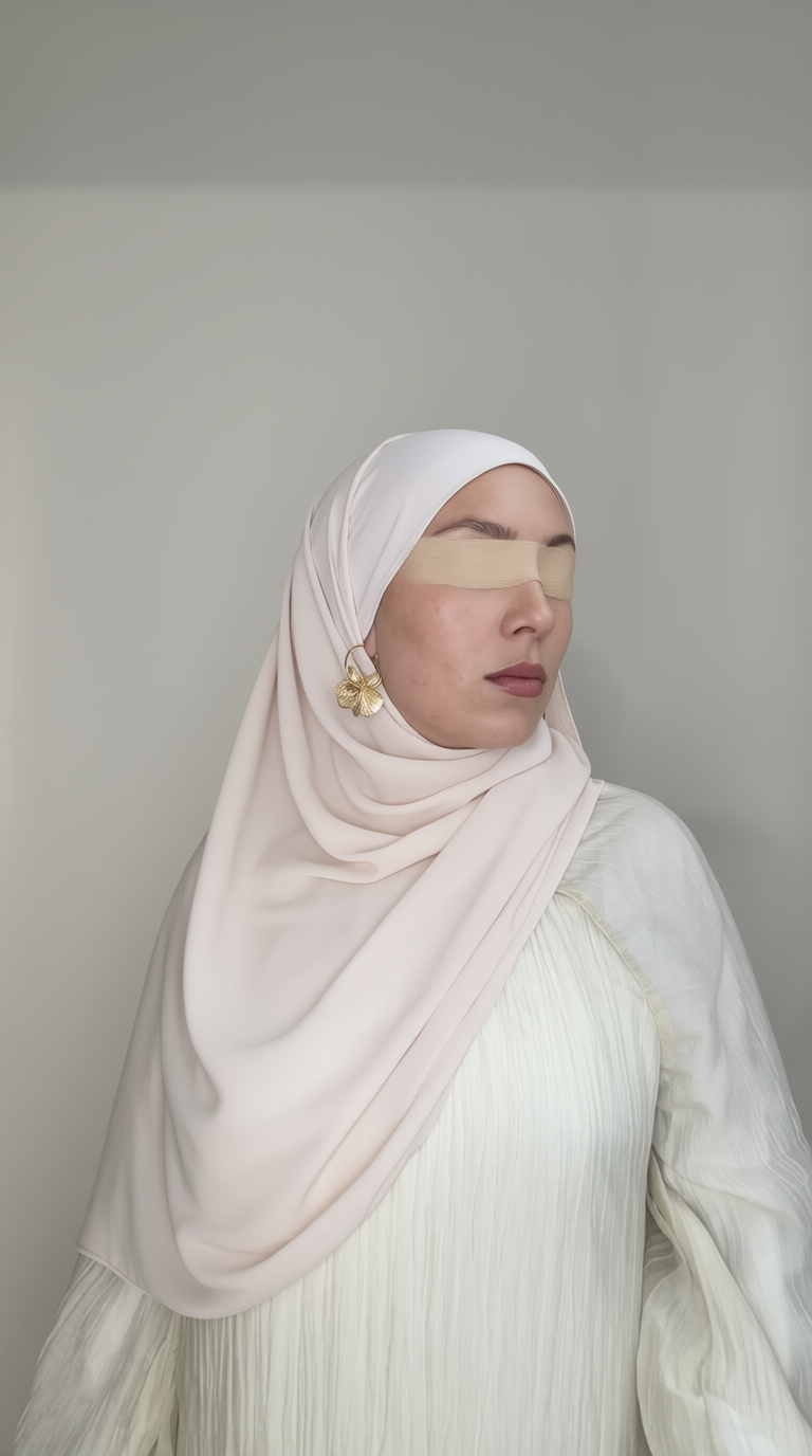 Buttercream Premium Chiffon Hijab