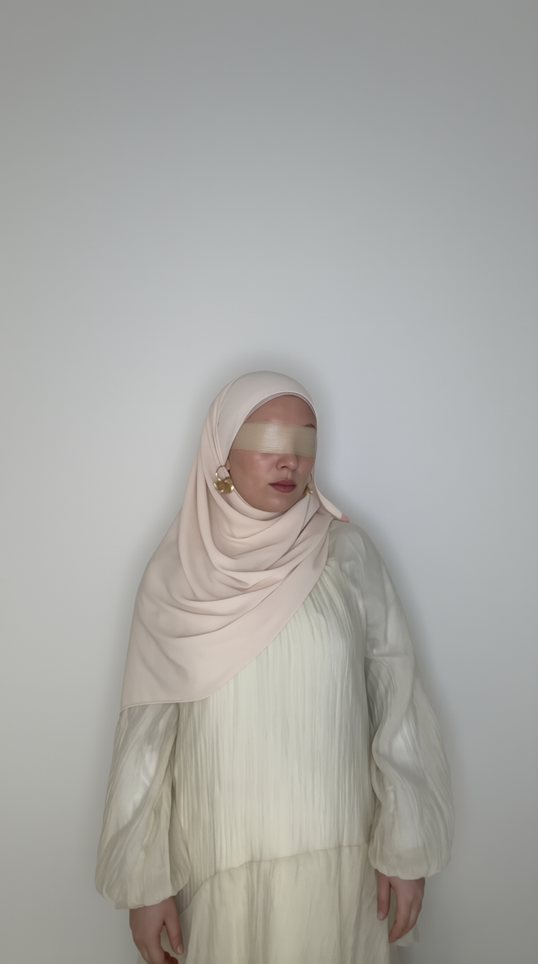 Buttercream Premium Chiffon Hijab