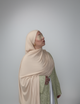 Buttercream Premium Jersey Hijab