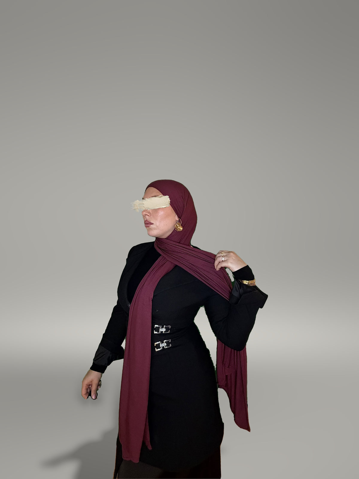 Garnet Premium Jersey Hijab