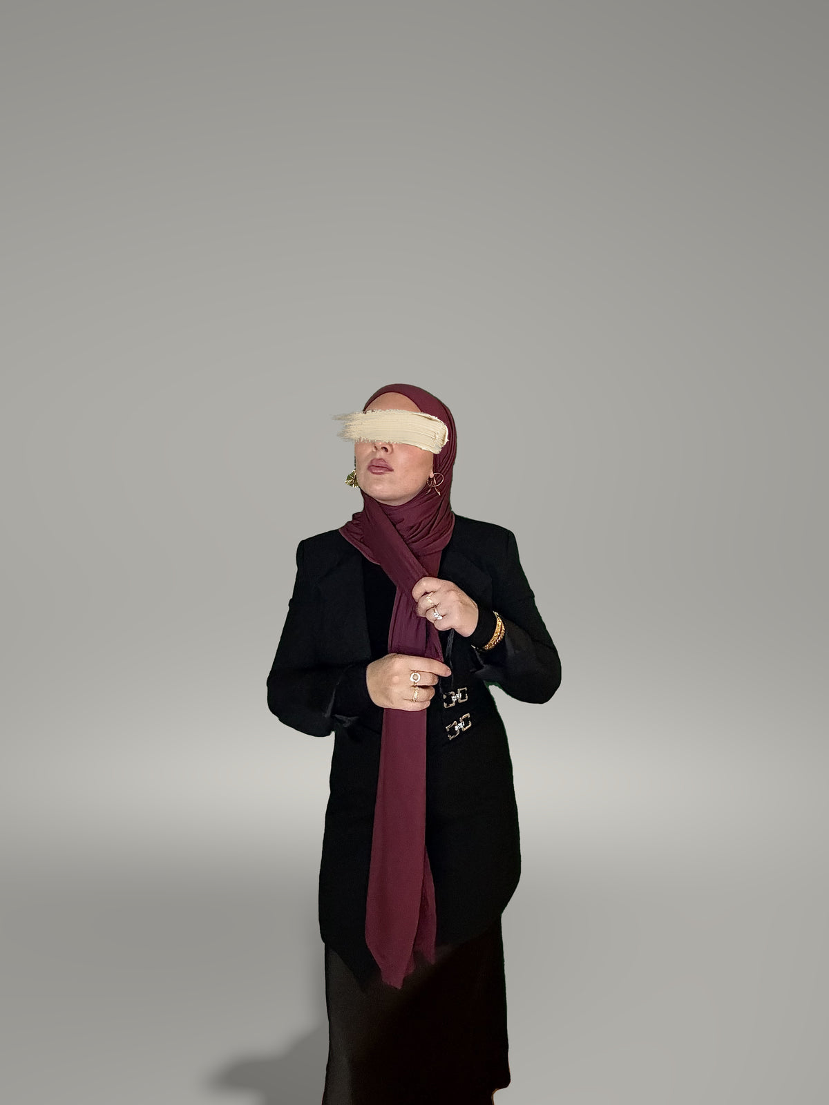 Garnet Premium Jersey Hijab
