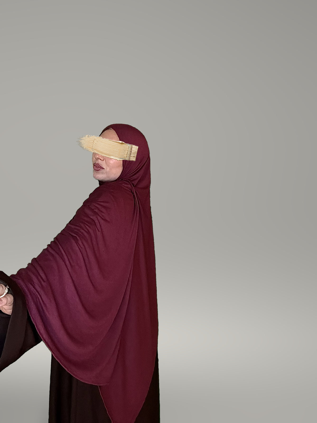 Garnet Premium Jersey Hijab