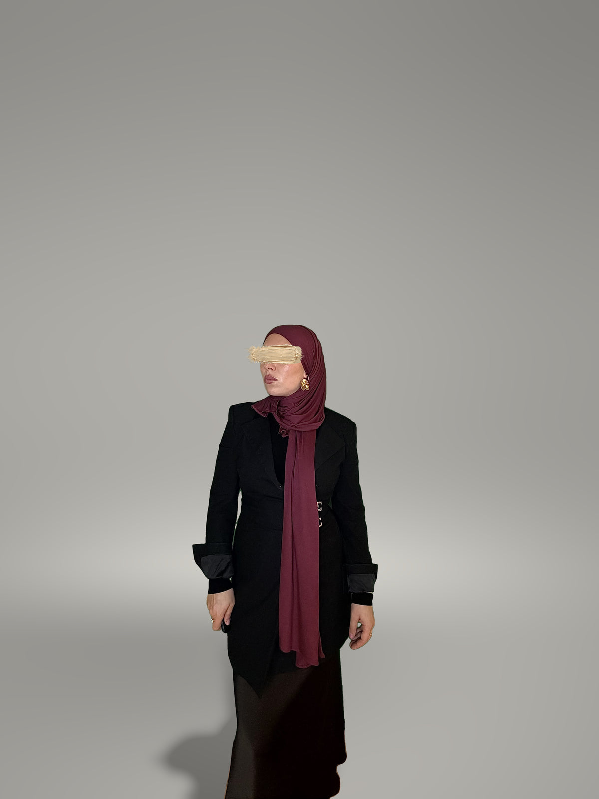 Garnet Premium Jersey Hijab
