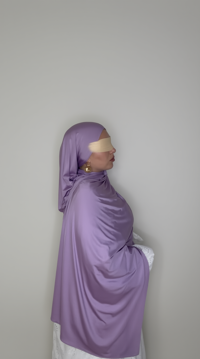 Soft Orchid Liquid Jersey Hijab