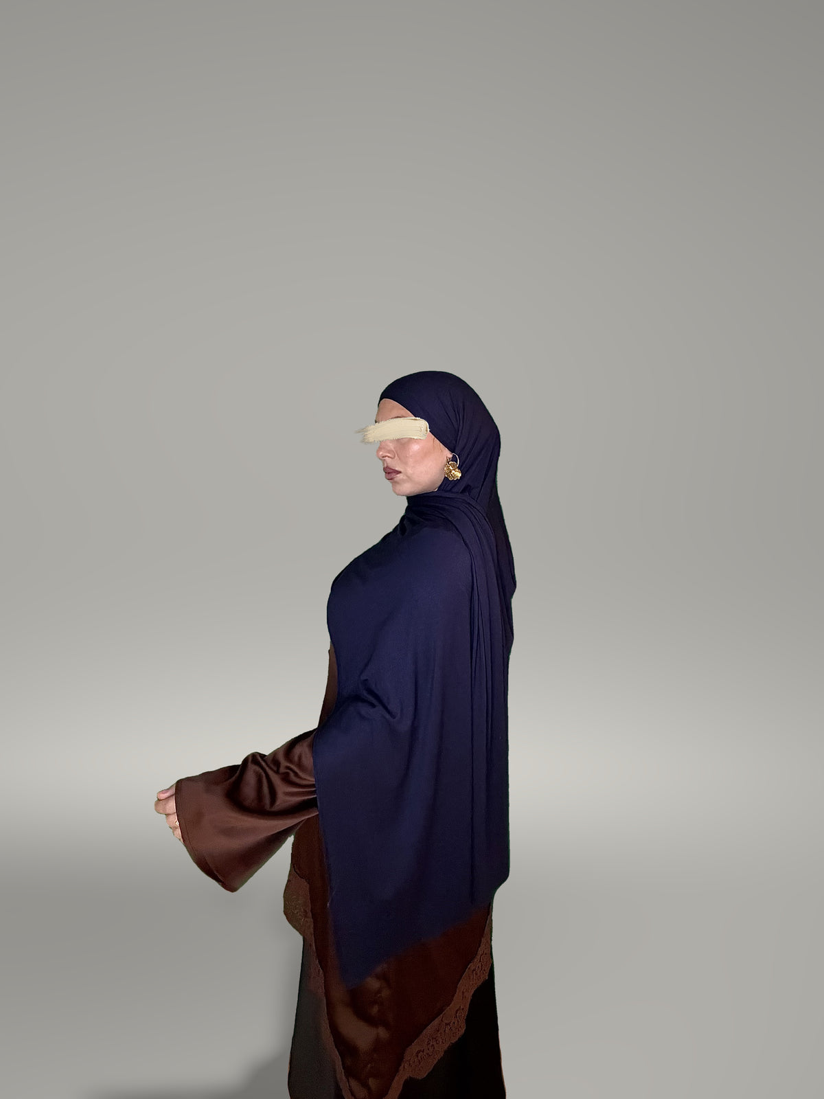 Midnight Premium Jersey Hijab