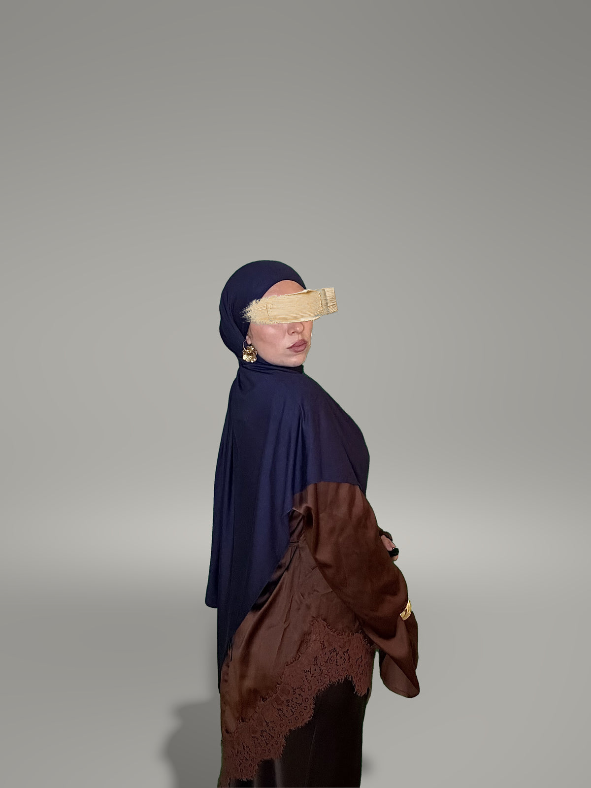 Midnight Premium Jersey Hijab