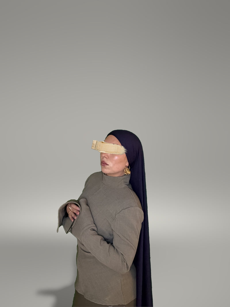 Midnight Premium Jersey Hijab
