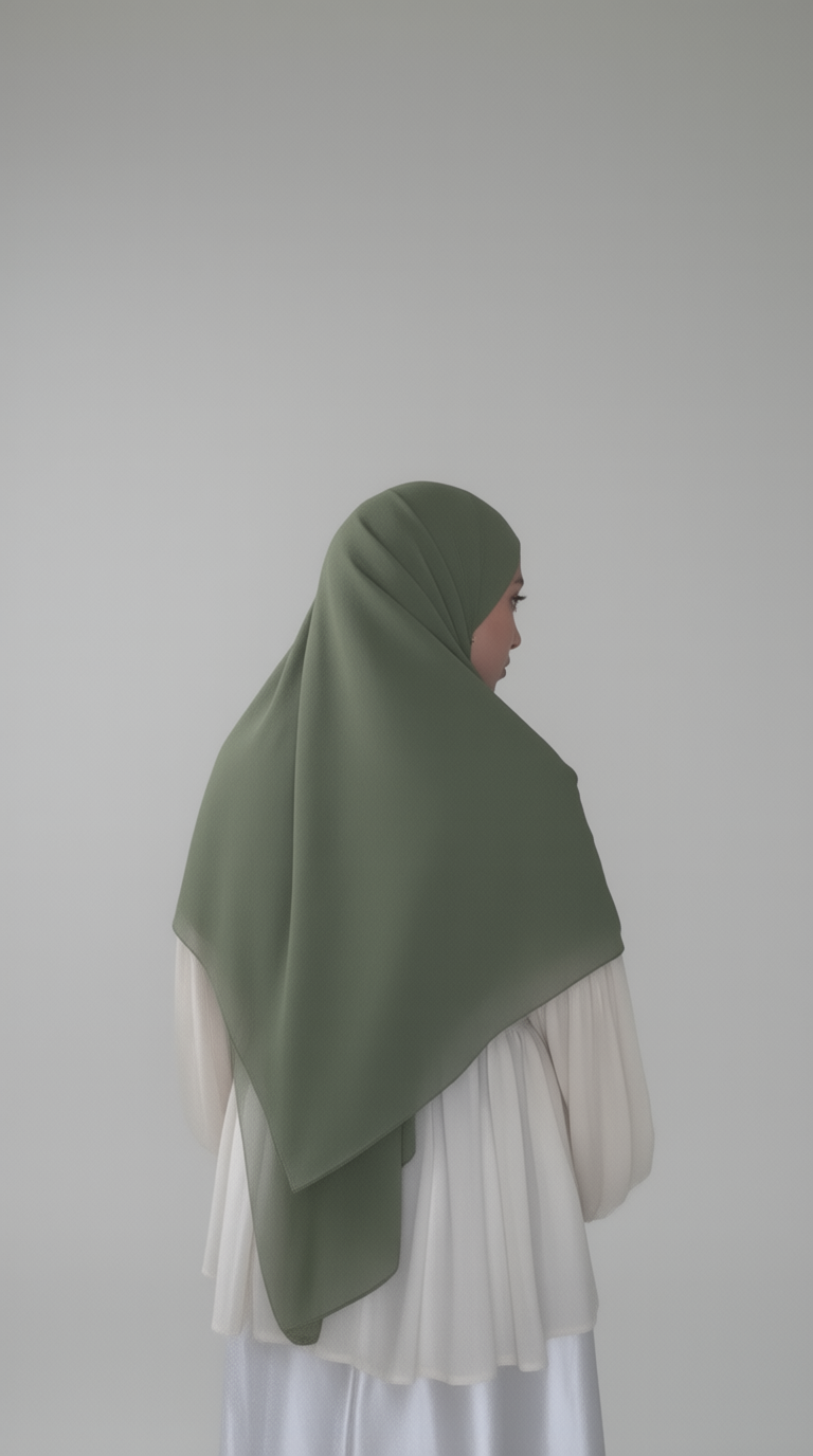 Pistachio Premium Chiffon Hijab