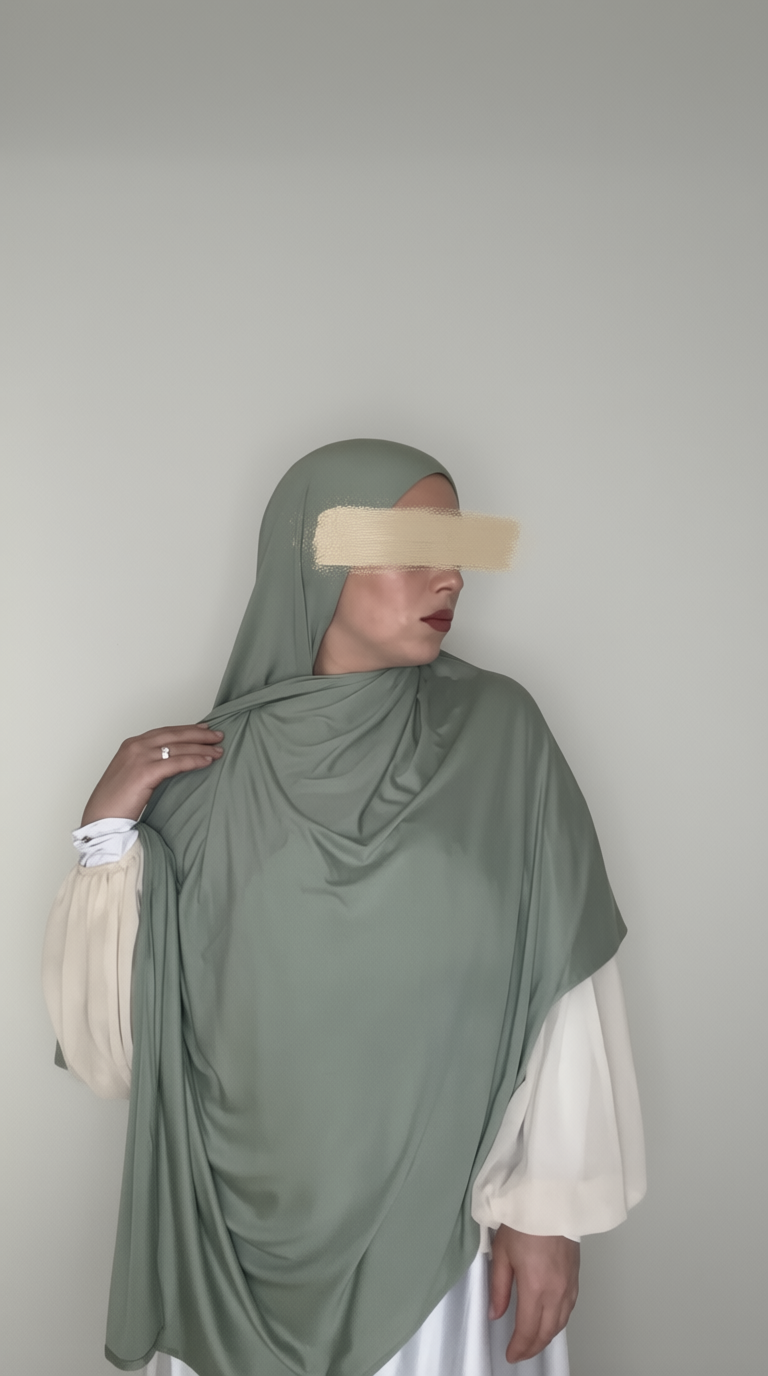 Pistachio Premium Jersey Hijab