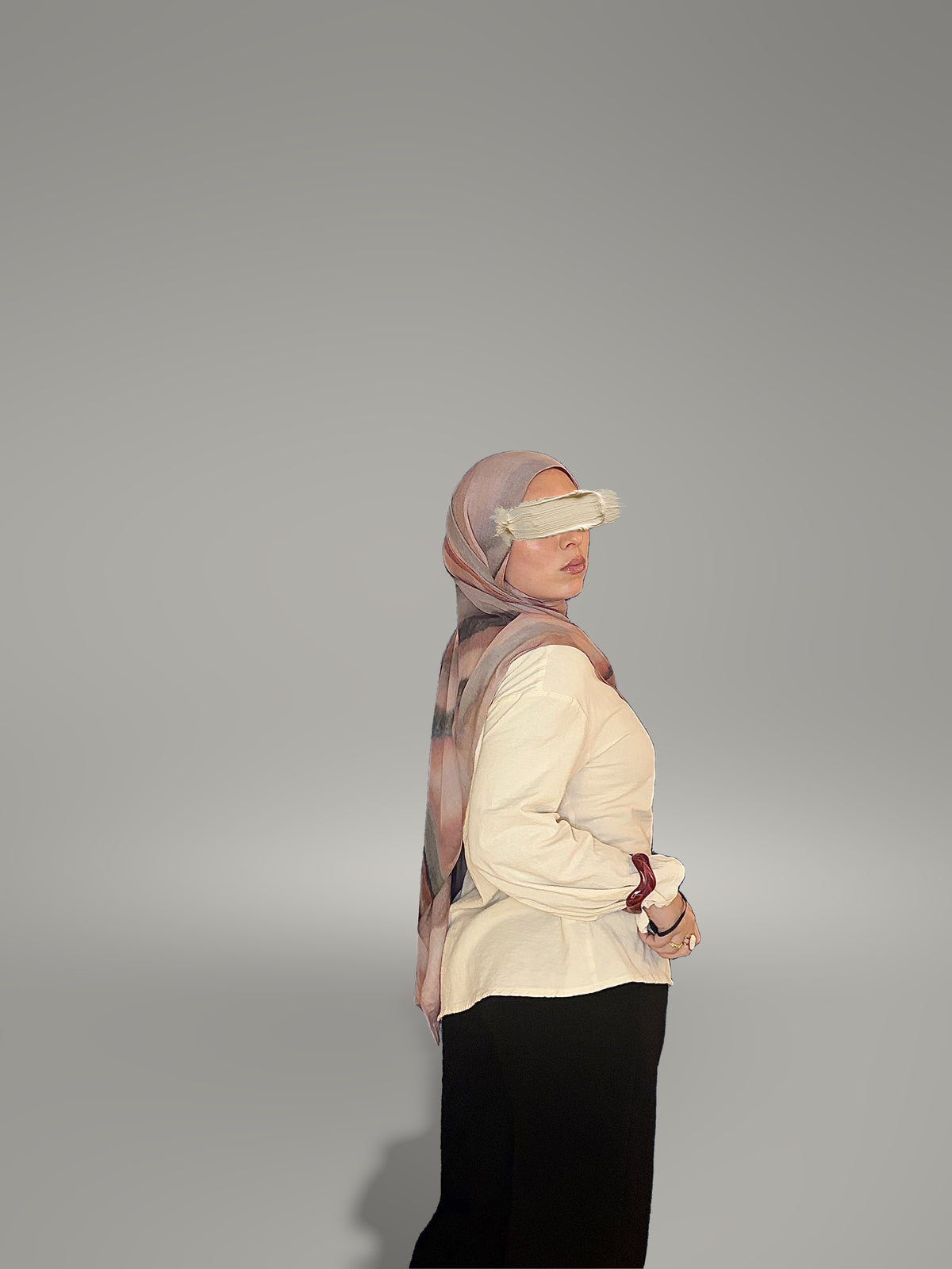 Rhodonite Printed Modal Hijab